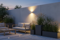 Modern Cylindrical LED Wall Sconce - Waterproof Outdoor Lighting for Patios & Entryways