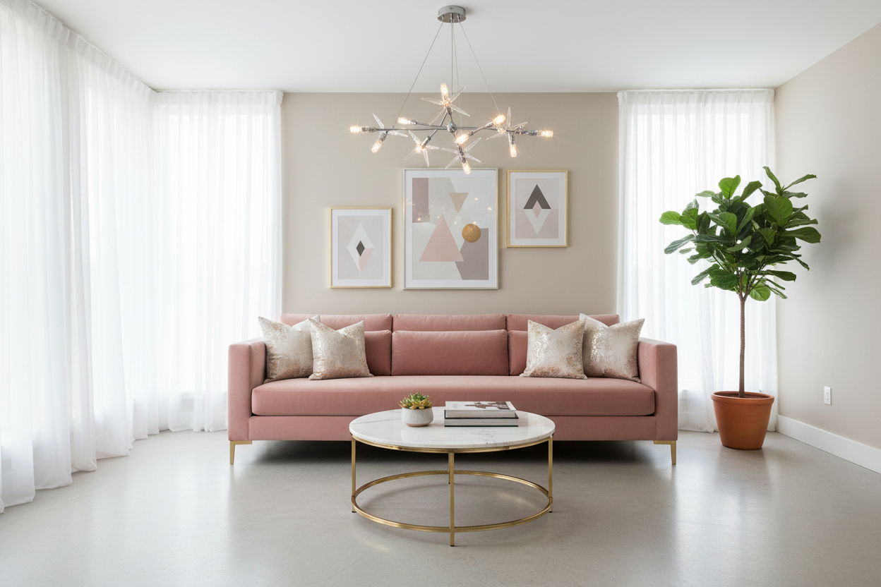 Nordic Crystal Ceiling Chandelier - 28-Light Firework Design with LED Illumination