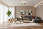 Modern Square LED Ceiling Light - Contemporary Flush Mount Fixture