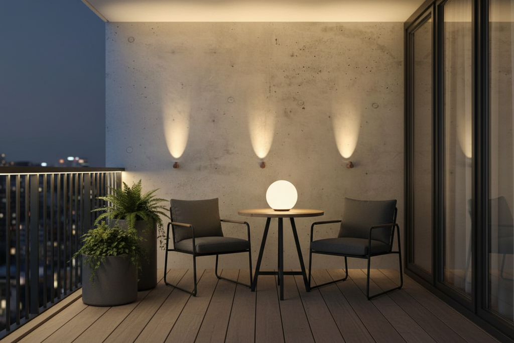 Modern Cylindrical LED Wall Sconce - Waterproof Outdoor Lighting for Patios & Entryways