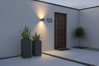 Modern Cylindrical LED Wall Sconce - Waterproof Outdoor Lighting for Patios & Entryways