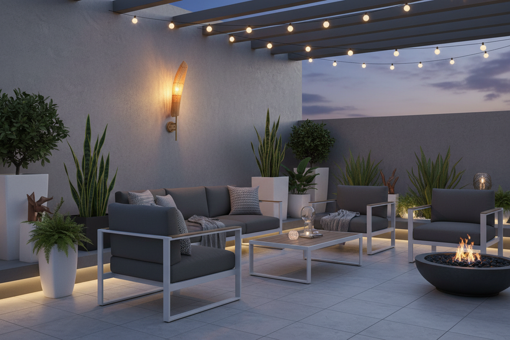 Organic Bamboo Feather-Inspired Indoor Wall Sconce - Natural Wood Lighting Fixture