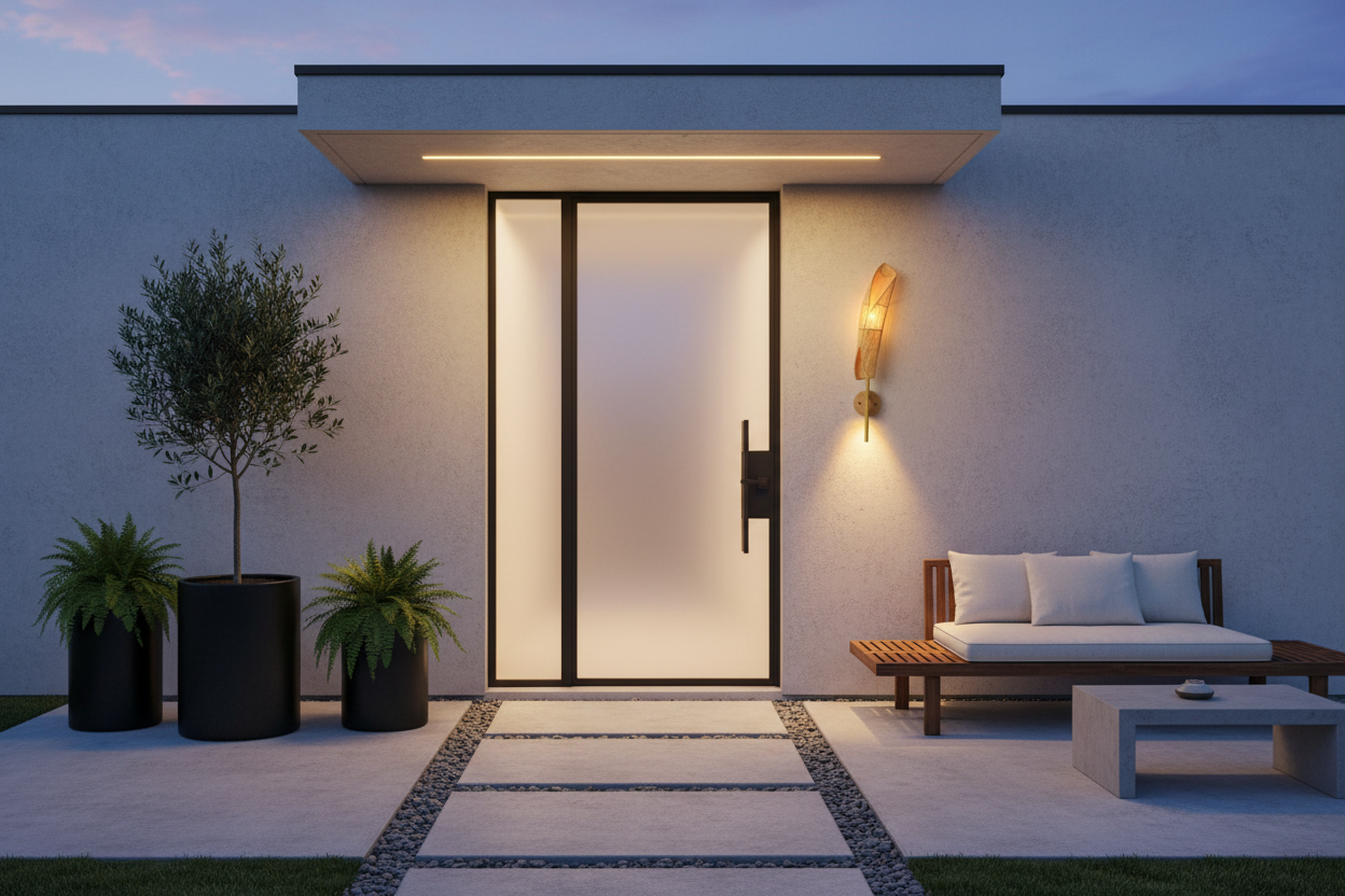 Organic Bamboo Feather-Inspired Indoor Wall Sconce - Natural Wood Lighting Fixture